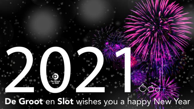De Groot en Slot wishes you a Happy 2021