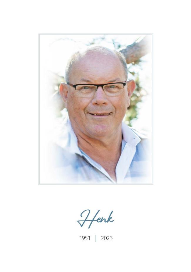 In memoriam - Henk de Groot